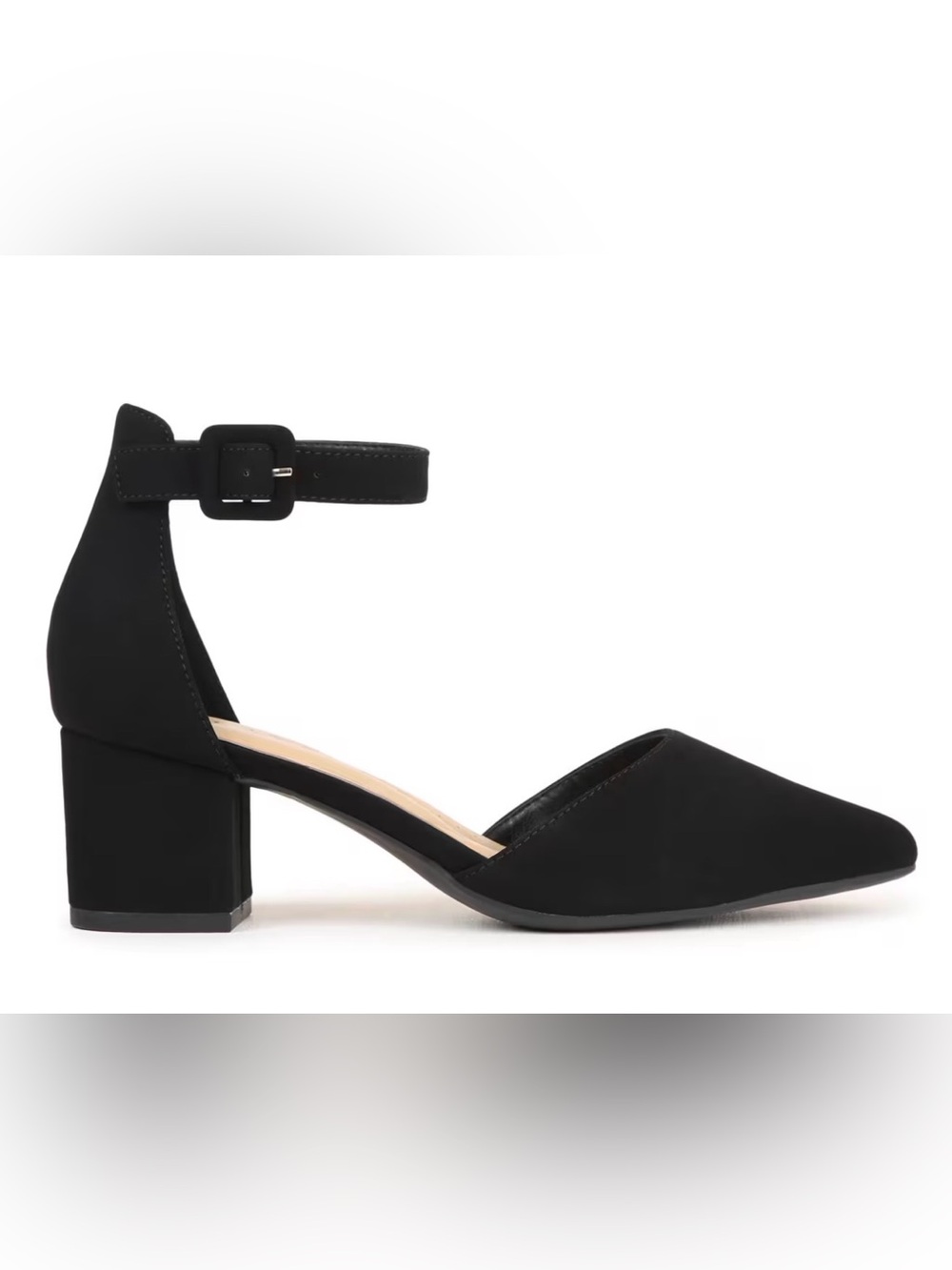 Solanz Women’s W-Gino Pumps in Black Size 8